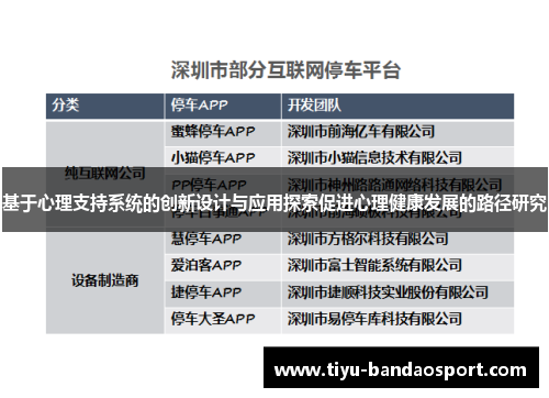 基于心理支持系统的创新设计与应用探索促进心理健康发展的路径研究