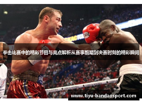 拳击比赛中的精彩节目与亮点解析从赛事前期到决赛时刻的精彩瞬间