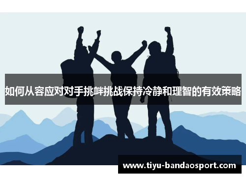 如何从容应对对手挑衅挑战保持冷静和理智的有效策略